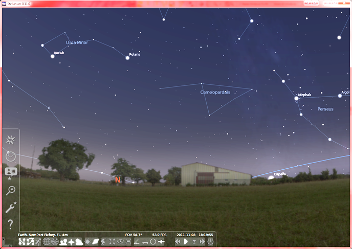 Stellarium Screen Shot